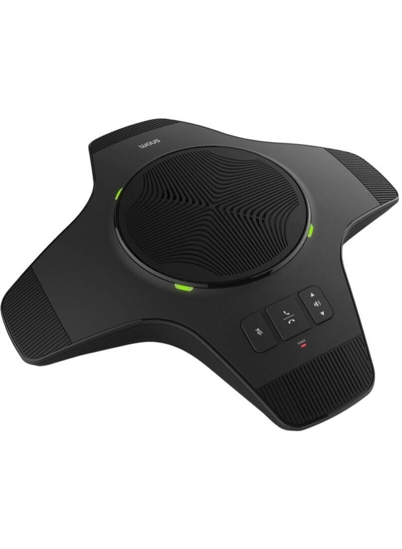 Snom سماعة سلكية لاسلكية Snom C52 SP، مكبر صوت مؤتمرات صوت عالي الجودة DECT مع مدة تحدث تصل إلى 12 ساعة، قابلة للتوسيع لأنظمة مؤتمرات C520/C620 - Image 1